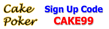 Cake Poker Sign Up Code